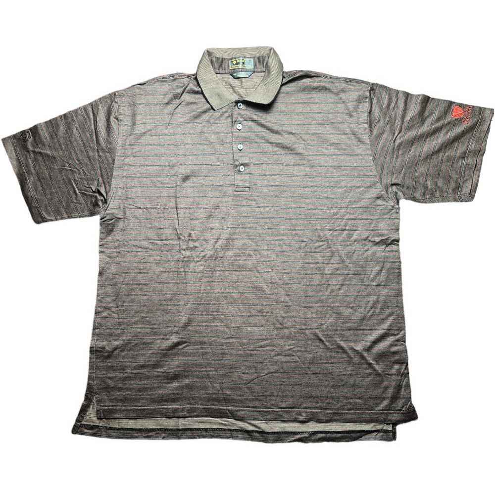 Descente Golf Shirt  65/2 Double Mercerized Egyptian Cotton Size XXL
